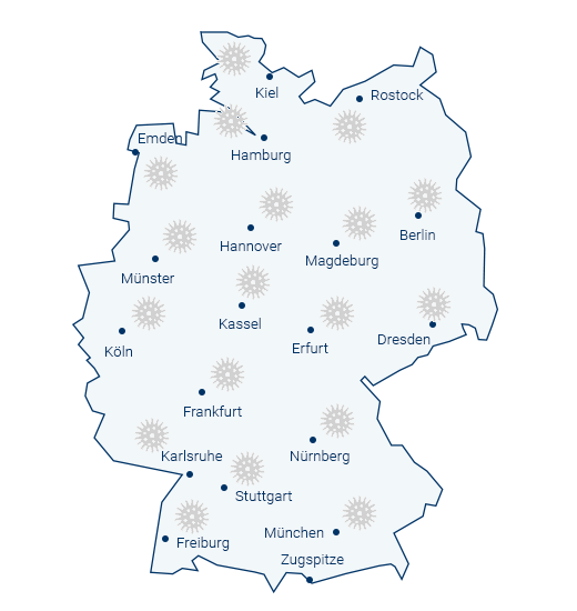 Erkältungswetter Deutschland